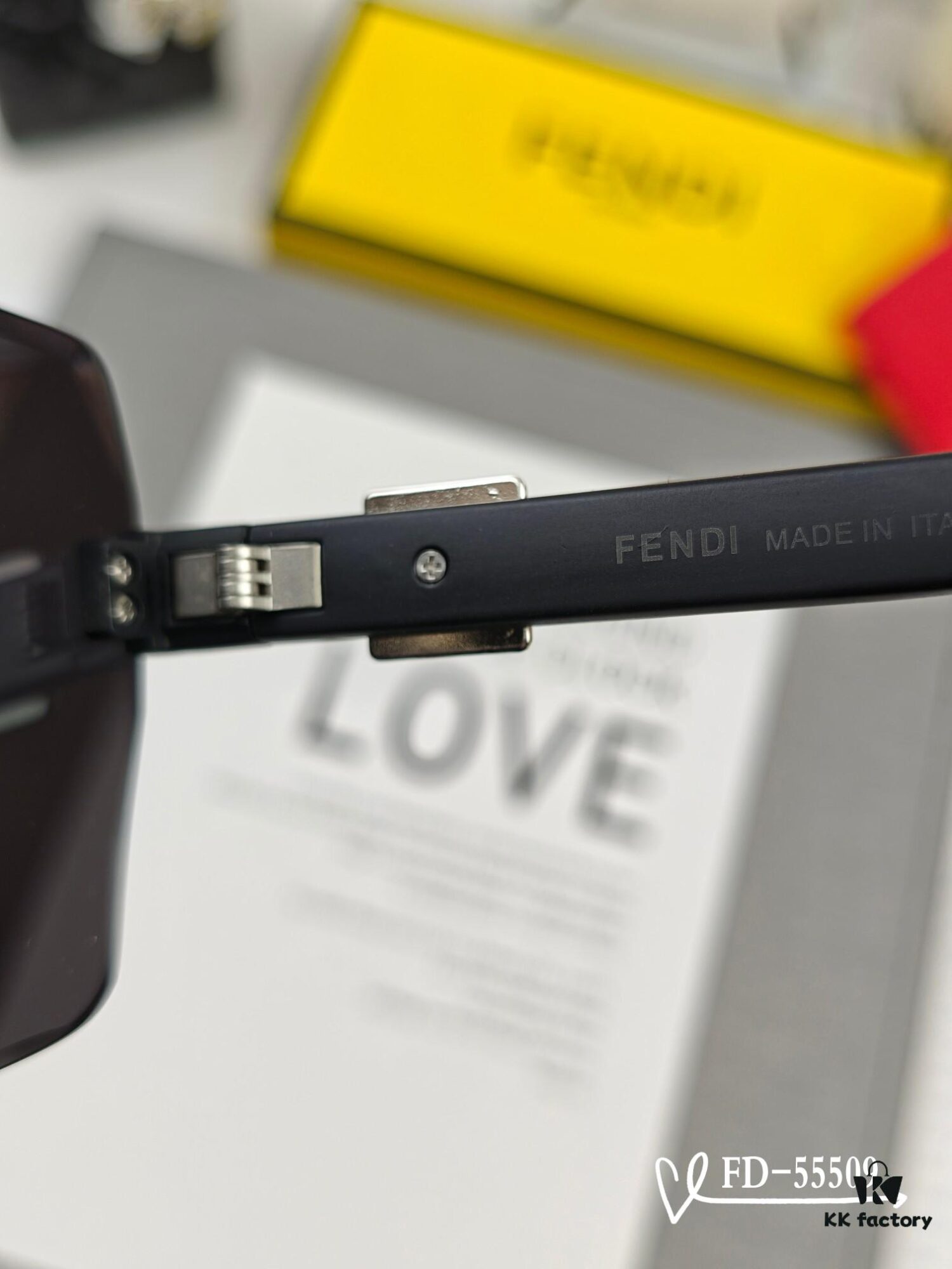 FENDI Italy - Polarized Sunglasses with TR90 Frame and Polylens Lens