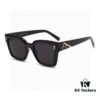 FENDI 2024 New Logo Design Minimalist Fashion Women's Sunglasses with Seamless Mirror Lenses