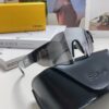 Fendi Running Glasses for Cycling and Marathon Sports, Unisex Outdoor Windproof Sunglasses with Oversized Frame