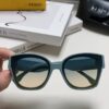 FENDI Fendi New Logo Design Minimalist Fashion Sunglasses with Seamless Mirror Lenses