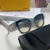 FENDI Fendi New Logo Design Minimalist Fashion Sunglasses with Seamless Mirror Lenses