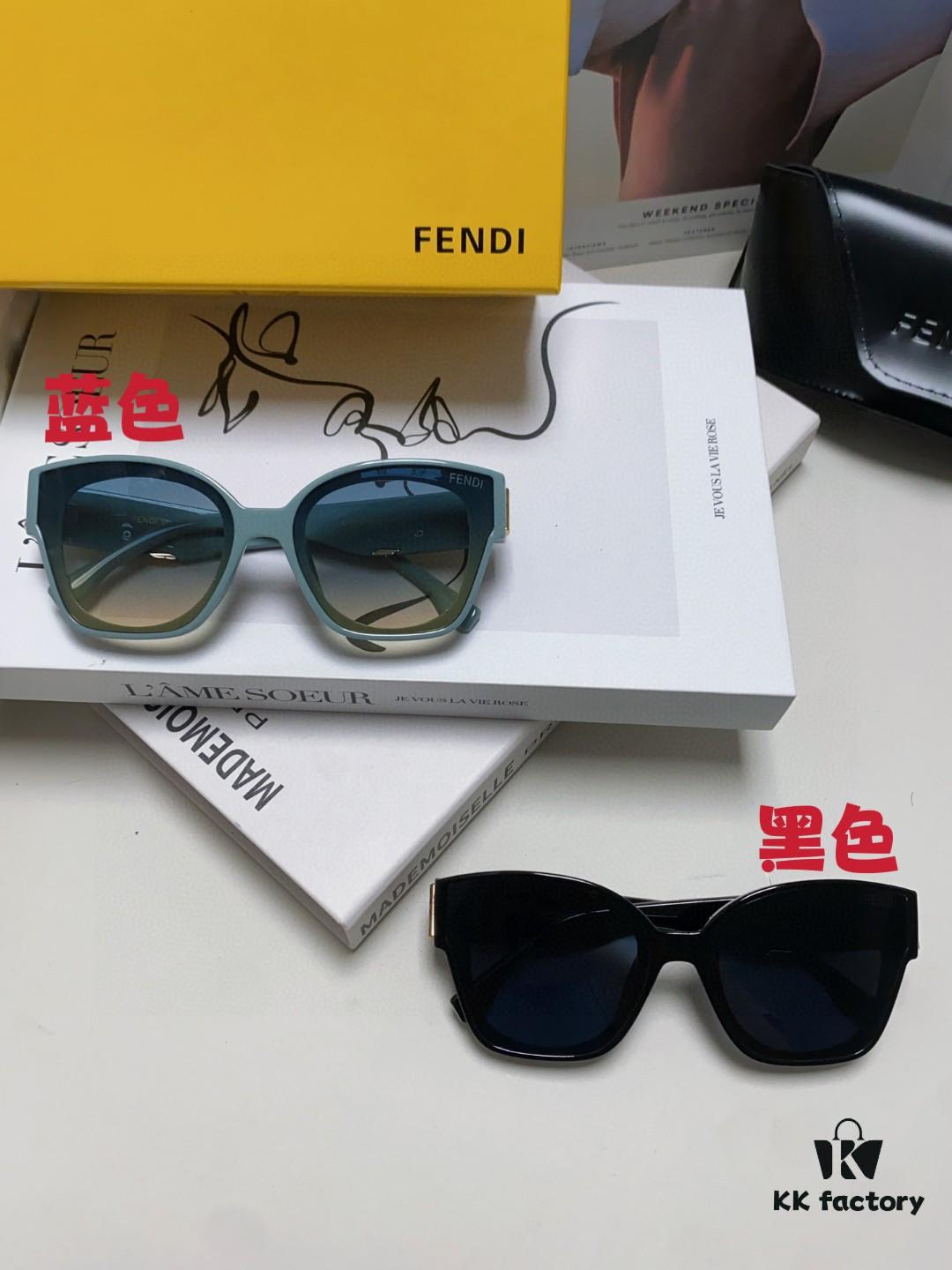 FENDI Fendi New Logo Design Minimalist Fashion Sunglasses with Seamless Mirror Lenses