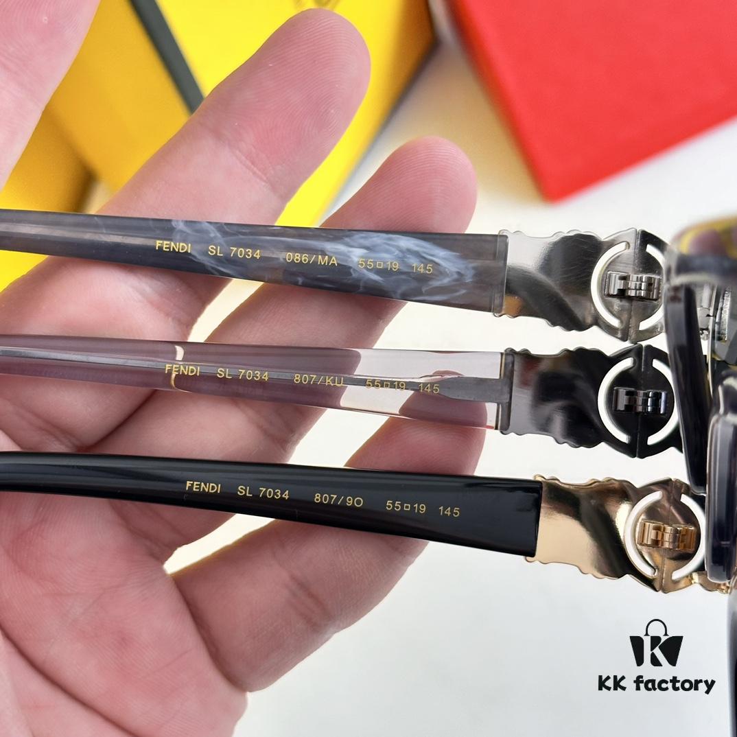 140‼️FENDI🌟🌟🌟MODEL: SL7034🌟🌟🌟SIZE: 55□19-145🌟🌟🌟 Sunglasses