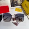 New Fendi Women's Polarized Sunglasses, Fashionable Face-Framing Design, Luxury Style