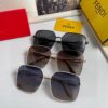 New Fendi Women's Polarized Sunglasses, Fashionable Face-Framing Design, Luxury Style