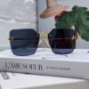 Fendi 2024 New Arrival Exquisite F Diamond Metal Square Frameless Sunglasses Unisex UV Protection Shades FE4082US