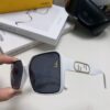 Fendi 2024 New Arrival Trendy European and American Style Square Sunglasses for Women, High-End Fashion UV Protection Sunglasses In Stock