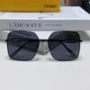Fendi 2024 New Large Round Oversized Metal Sunglasses for Women, Slimming Polarized UV Protection Sun Glasses