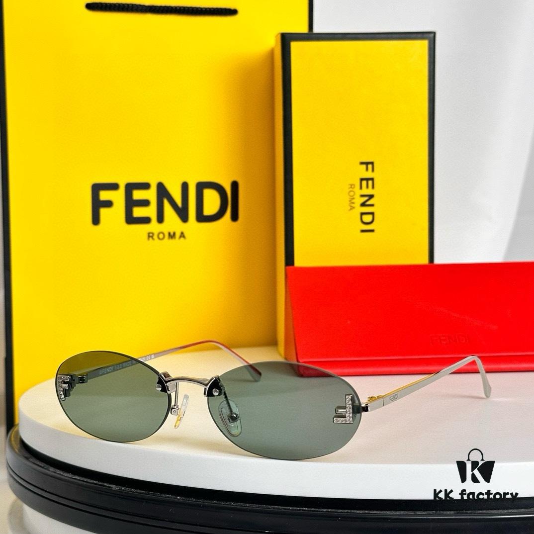 FFENDI* Dual F Inside and Out, OBE Custom. All Details Perfectly Matched, Truly 1:1 Replica. Model: FE4075US Size: 54-15-135 Sunglasses
