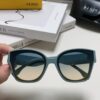 FENDI Fendi New Logo Design Minimalist Fashion Sunglasses with Zero-Curve Mirror Lenses