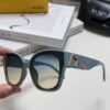 FENDI Fendi New Logo Design Minimalist Fashion Sunglasses with Zero-Curve Mirror Lenses