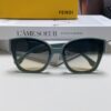 FENDI Fendi New Logo Design Minimalist Fashion Sunglasses with Zero-Curve Mirror Lenses