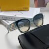 FENDI Fendi New Logo Design Minimalist Fashion Sunglasses with Zero-Curve Mirror Lenses