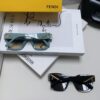 FENDI Fendi New Logo Design Minimalist Fashion Sunglasses with Zero-Curve Mirror Lenses