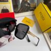 Fendi Women's Polarized Sunglasses, Fashionable Face-Framing Design, Luxury Brand Style, 7233 Eyewear