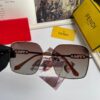 New Fendi Women's Polarized Sunglasses, Fashionable Face-Framing Design, Luxury Style