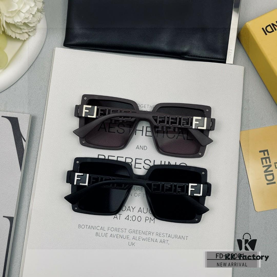 FENDI Italy | Polarized Sunglasses with TR90 Frame and Polylite Lenses