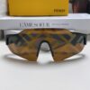 Fendi Running Glasses for Cycling and Marathon, Unisex Outdoor Windproof Sunglasses, Oversized Frame Sun Protection Eyewear