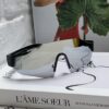 Fendi Running Glasses for Cycling and Marathon, Unisex Outdoor Windproof Sunglasses with Large Frame
