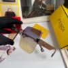 Fendi FENDI Women's Sunglasses 🕶️ High-Definition Nylon Lenses, Stylish Face-Framing Design, Luxury Fashion Look, Model 7237