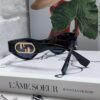 Fendi Cat-Eye Sunglasses for Women, Fashionable Metal Logo Design, High-End Stylish and Versatile Sunglasses