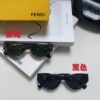Fendi Cat-Eye Sunglasses for Women, Fashionable Metal Logo Design, High-End Stylish and Versatile Sunglasses