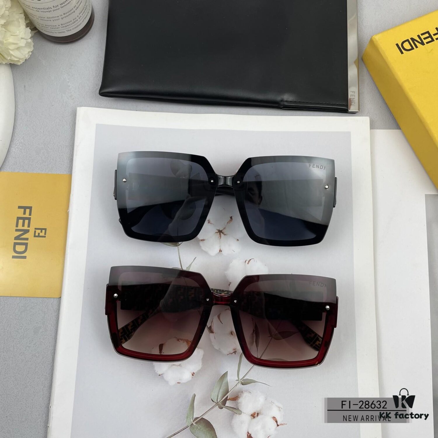 FENDI Italy | Polarized Sunglasses with TR90 Frame and Polarlite Lens