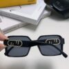 Fendi 2024 New Arrival Trendy European and American Style Square Sunglasses for Women, High-End Fashion UV-Protective Sunglasses In Stock