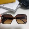 Fendi 2024 New Arrival Trendy European and American Style Square Sunglasses for Women, High-End Fashion UV Protection Sunglasses In Stock