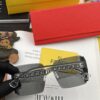 Oversized Square Fendi FF Logo Sunglasses Frame Popular Bestseller 2024 Spring New Arrival Celebrity-Favorite Style