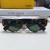Fendi Cat-Eye Sunglasses for Women, Fashionable Metal Logo Designer Shades, High-End Stylish and Versatile Sun Glasses