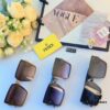 Fendi 2024 New Square Oversized Lightweight Luxury Women's Sunglasses, High-End Fashion Streetwear Style Featured on Xiaohongshu