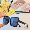 Fendi 2024 New Square Oversized Lightweight Luxury Women's Sunglasses, High-End Fashion Streetwear Style Featured on Xiaohongshu