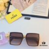 Fendi 2024 New Square Oversized Lightweight Luxury Women's Sunglasses, High-End Fashion Streetwear Style Featured on Xiaohongshu