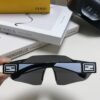 Fendi Running Glasses for Cycling and Marathon Sports, Unisex Outdoor Windproof Sunglasses with Large Frame