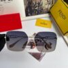 New Fendi Women's Polarized Sunglasses, Fashionable Face-Framing Design, Luxury Style