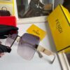 Fendi FENDI Women's Sunglasses 🕶️ High-Definition Nylon Lenses, Stylish Face-Framing Design, Luxury Fashion Look, Model 7237