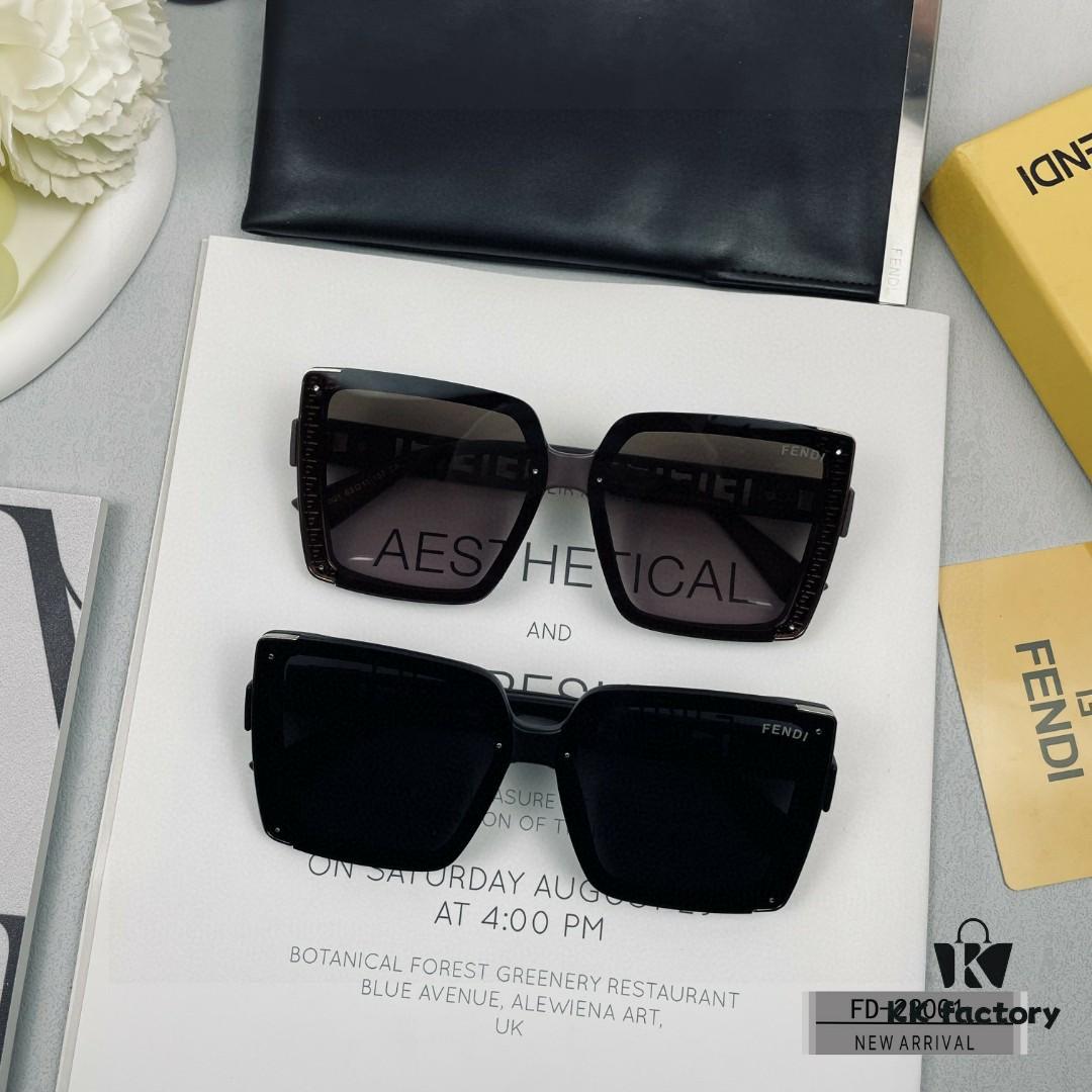 FENDI Italy | Polarized Sunglasses with TR90 Frame and POLAROID Lens
