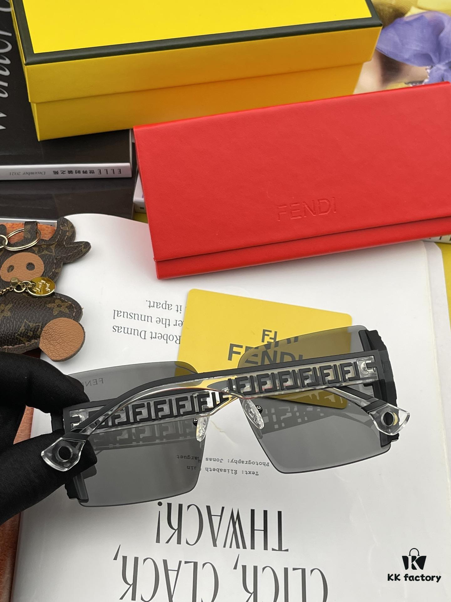 Oversized Square Fendi 2023 Spring New Arrival Sunglasses Frame Popular Bestseller with FF Logo