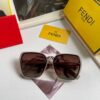 Fendi Women's Polarized Sunglasses, Fashionable Face-Framing Design, Luxury Brand Style, Model 7233