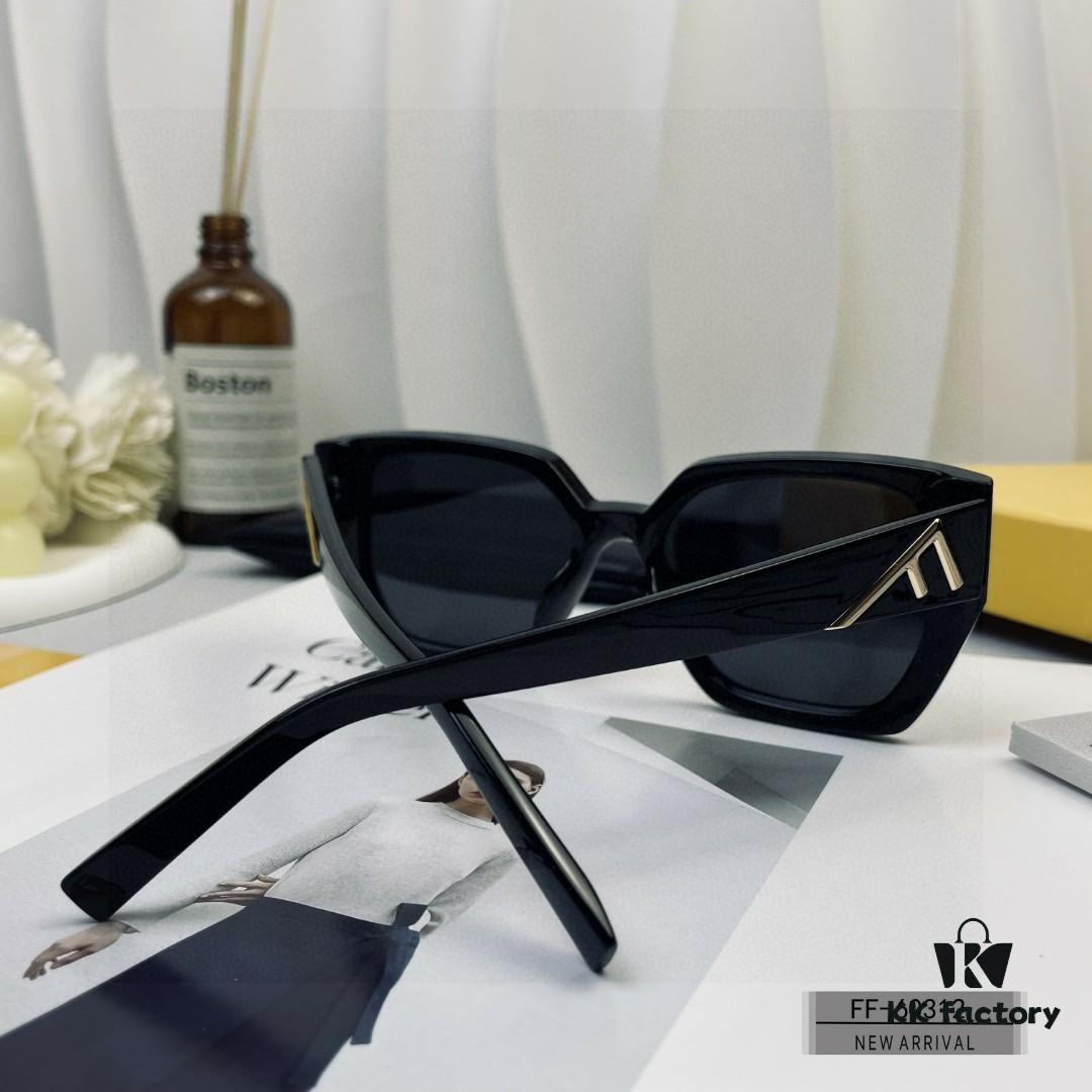 FENDI Italy | New Model Sunglasses with Polarized Lenses, Lightweight TR90 Frame, Stylish and Comfortable for Driving and Travel