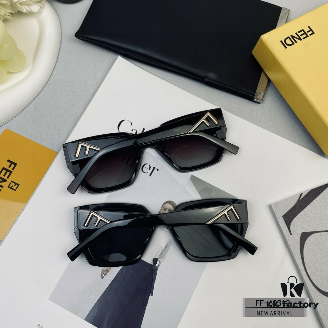 FENDI Italy | New Arrival Sunglasses Model 60312 with Polarized Lenses