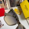 New Arrival: FENDI Women's Polarized Sunglasses with TR Frame, Imported POLAROID HD Polarized Lenses, Metal Logo on Temples, High-End Custom Design, Stylish and Perfect for Travel and Driving