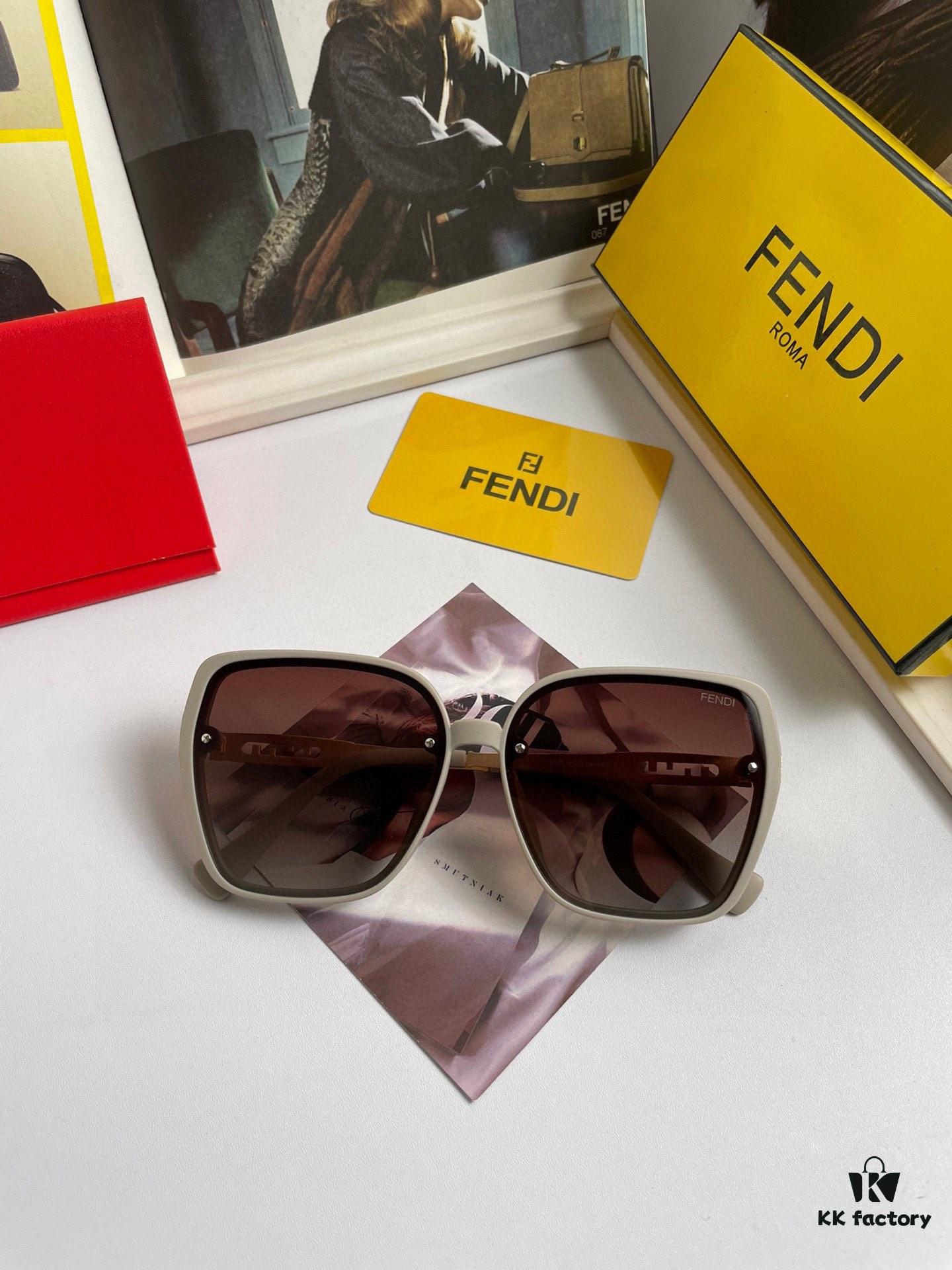 Fendi Women's Polarized Sunglasses, Fashionable Face-Framing Design, Luxury Style, 7233 Eyewear