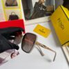 Fendi Women's Polarized Sunglasses, Fashionable Face-Framing Design, Luxury Brand Style, Model 7233