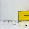 FENDI Model: FE4075 Small Diamond-Embedded Frameless Eyeglasses Sunglasses Size: 57-19-145