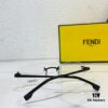 FENDI Model: FE4075 Small Diamond-Embedded Frameless Eyeglasses Sunglasses Size: 57-19-145