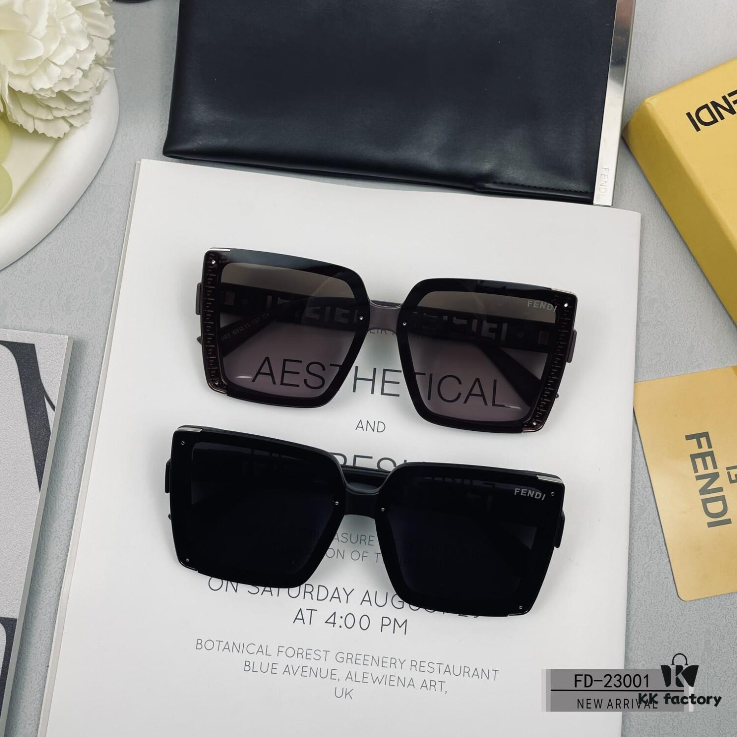 FENDI Italy | Polarized Sunglasses with TR90 Frame and Polylite Lenses