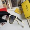 New Arrival: FENDI Women's Polarized Sunglasses with TR Frame, Imported POLAROID High-Definition Polarized Lenses, Metal Logo on Temples, Luxury Custom Design, Stylish and Elegant, Essential for Travel and Driving