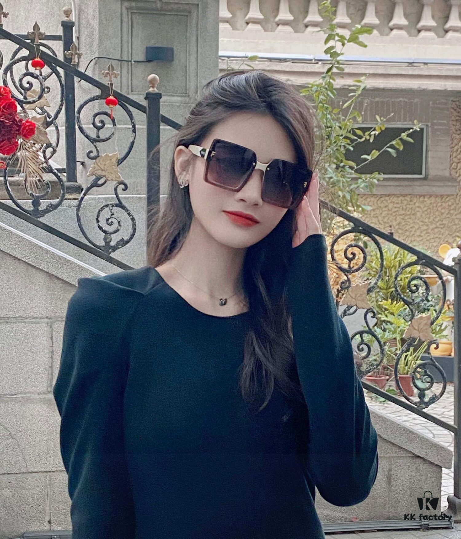 New Arrival: FENDI Women's Polarized Sunglasses, TR Frame with Imported Pola Vision HD Lenses, Metal Logo on Temples, High-End Custom Design, Stylish and Essential for Travel and Driving